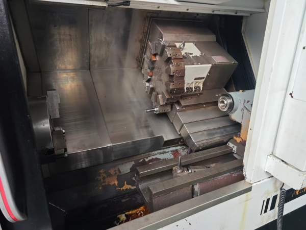 2022年四川正博T60D-750斜身数控车床，回转直径600mm.