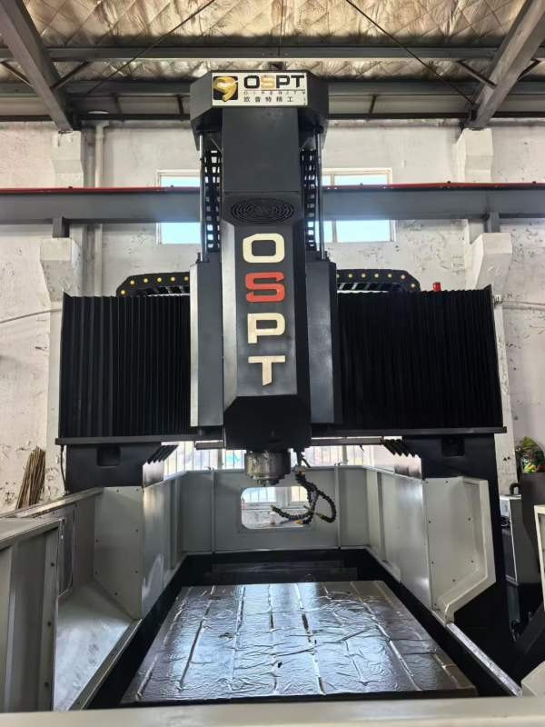 欧普特2217龙门加工中心三菱M80A包分体大功率驱动三轴.