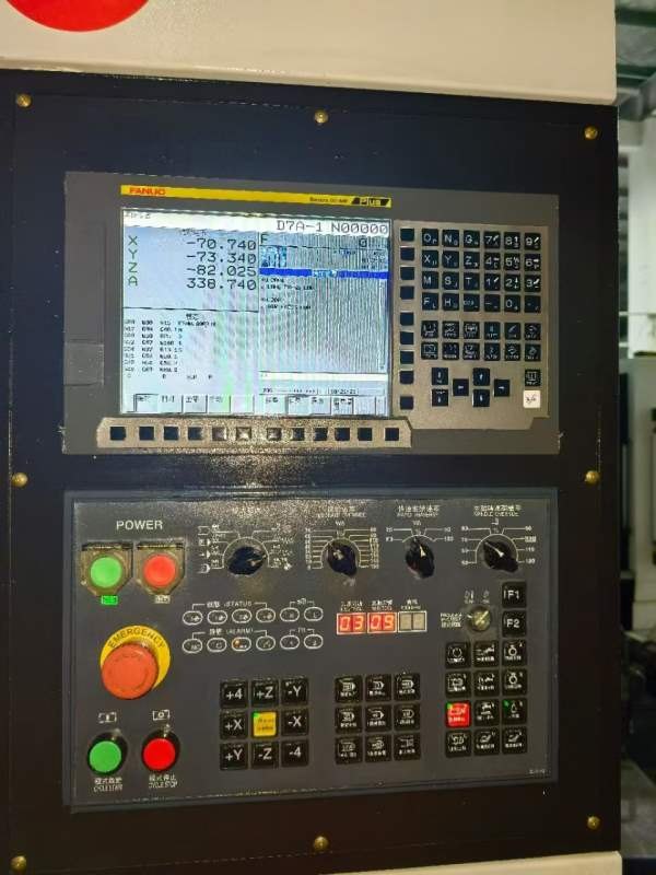 福建臺东精机1160立加三轴滚柱导轨.发那科0i-MFplus系.