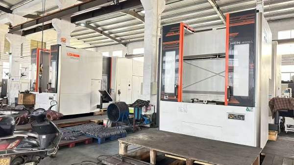 准新马扎克HCN-6000L双工位卧式加工中心同款两台，安.