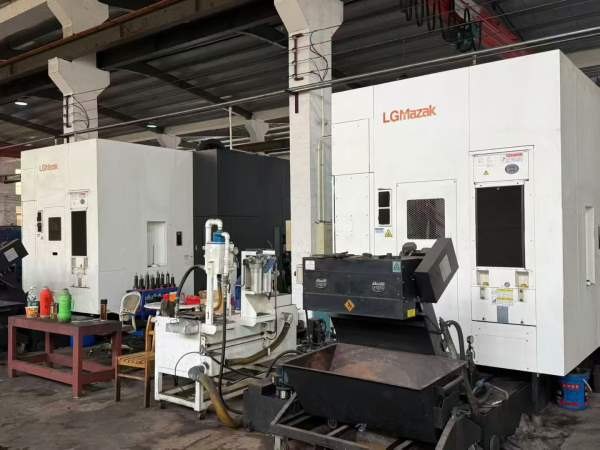 准新马扎克HCN-6000L双工位卧式加工中心同款两台，安.