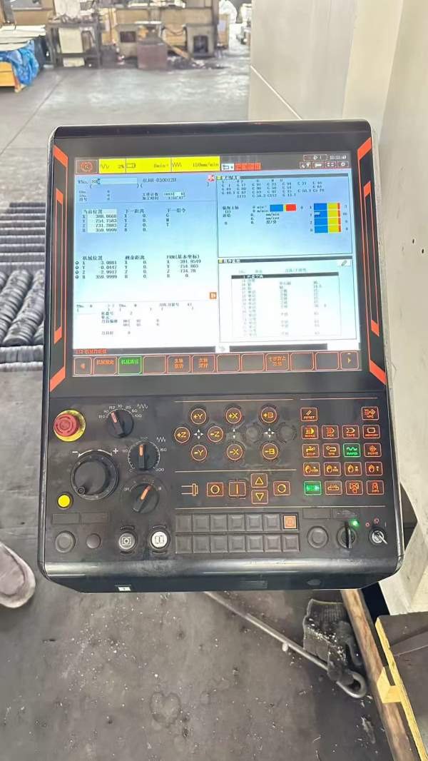 准新马扎克HCN-6000L双工位卧式加工中心同款两台，安.