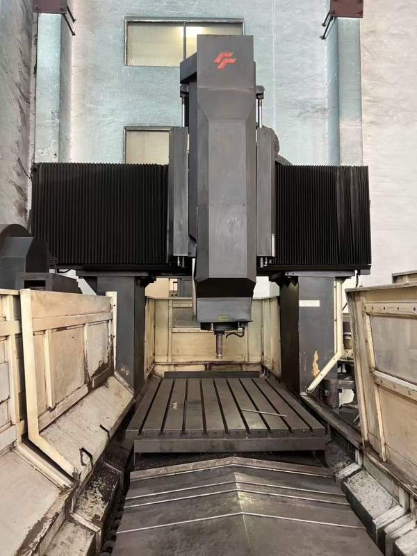 杭州友佳2215数控龙门，工作台尺寸：mm，门高1250mm，.