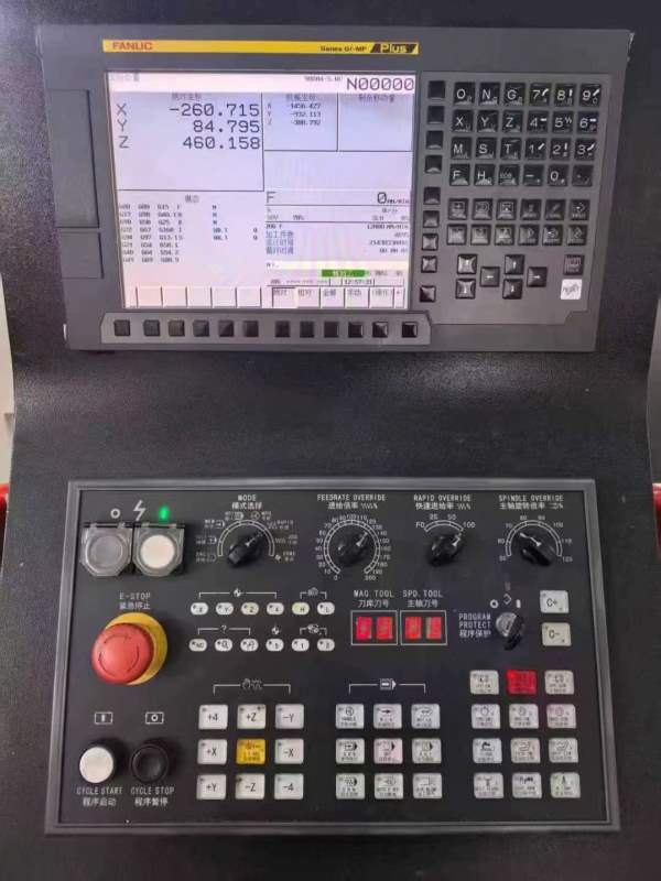 江苏久勋2518龙门加工中心两线一硬导轨.X-Y轴55线轨BT.