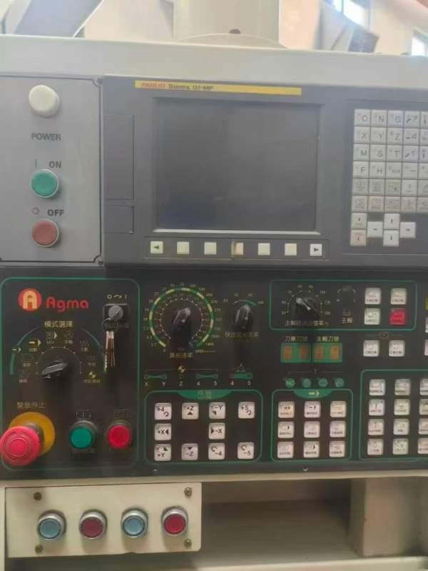 艾格玛137立式加工中心，2台13年，2台17年，发那克系.