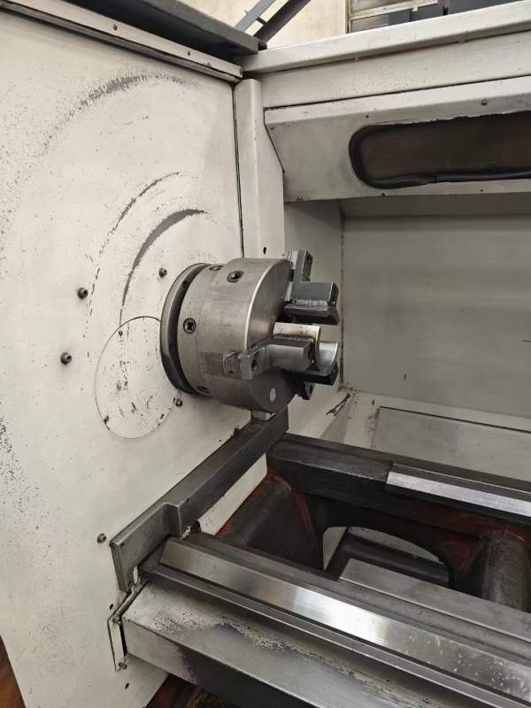 沈阳80285数控车，61803米，发那科系统，导轨无磨损，.