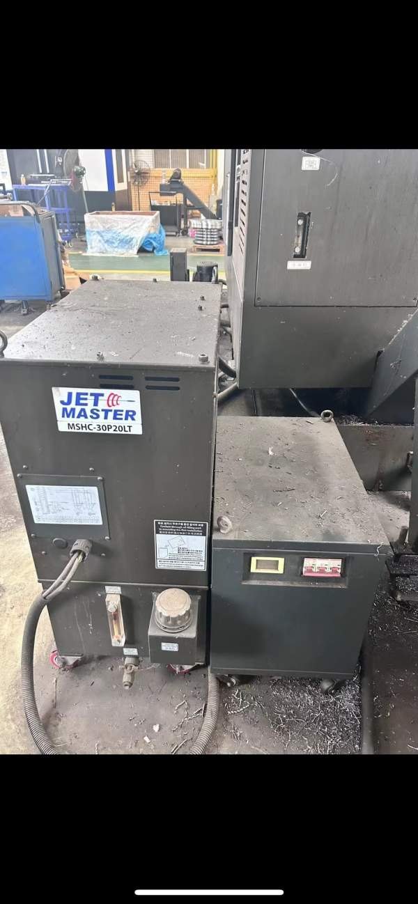 高配原装韩国威亚双工位卧式加工中心，型号HS5000i、.