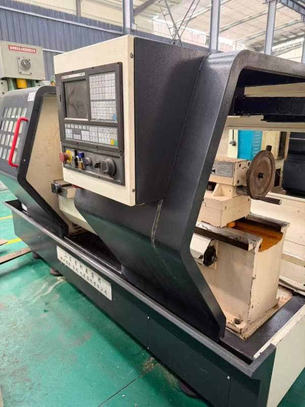 山东普利森CK6150H数控车床，加工长度1米，凯恩蒂系统.