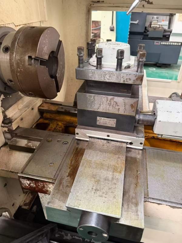 山东普利森CK6150H数控车床，加工长度1米，凯恩蒂系统.