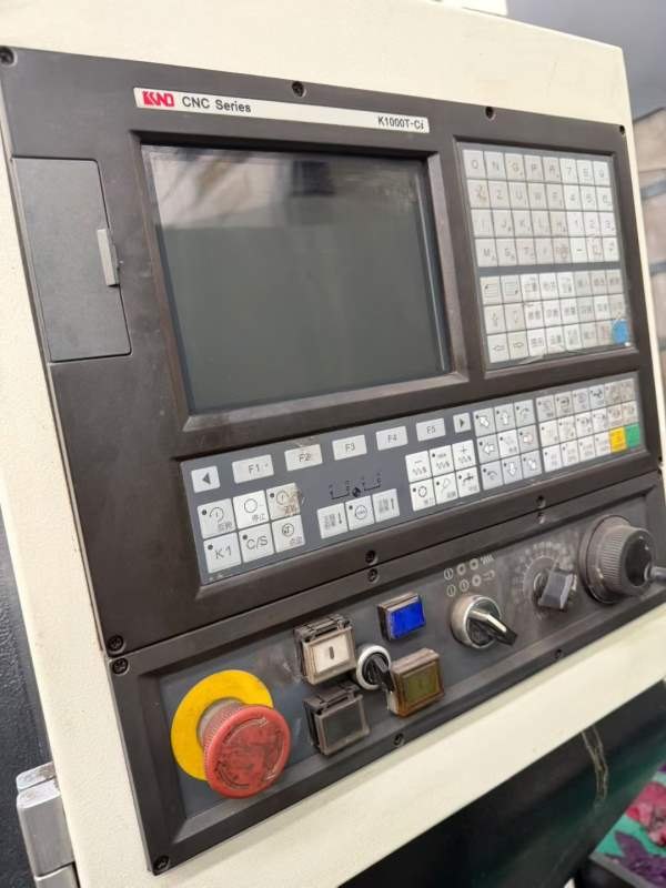 山东普利森CK6150H数控车床，加工长度1米，凯恩蒂系统.