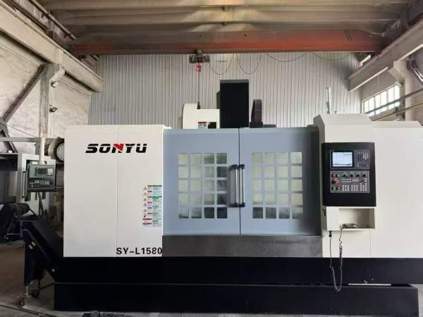 乔地1580加工中心，二线一硬导轨，三菱M80高配系统，B.