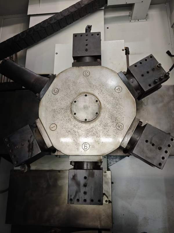 同款4台！！！台湾油机KV-600AL数控立车，发那科TF系.