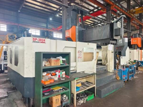 刚刚买下一台银鹏3024数控龙门发那科MFPLUS系统两线一.