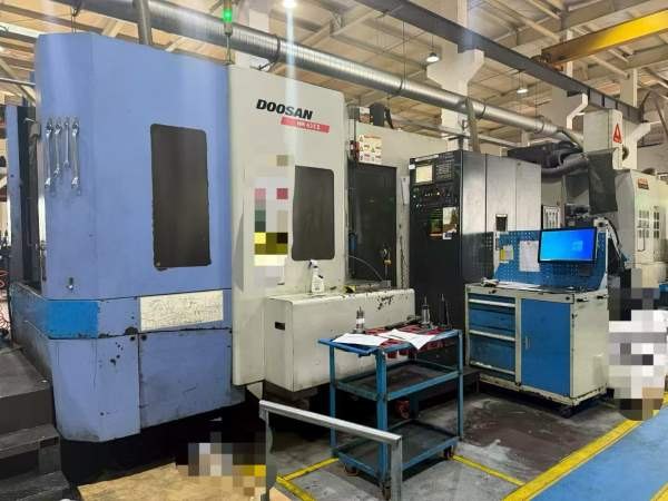 拿下工厂在位两台斗山630卧加发那科MD带USB60把链式刀.