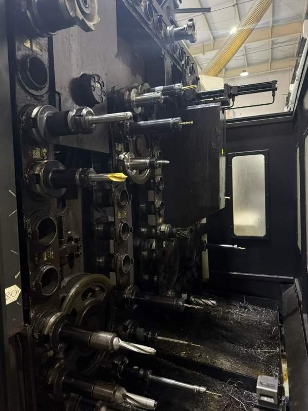 拿下工厂在位两台斗山630卧加发那科MD带USB60把链式刀.