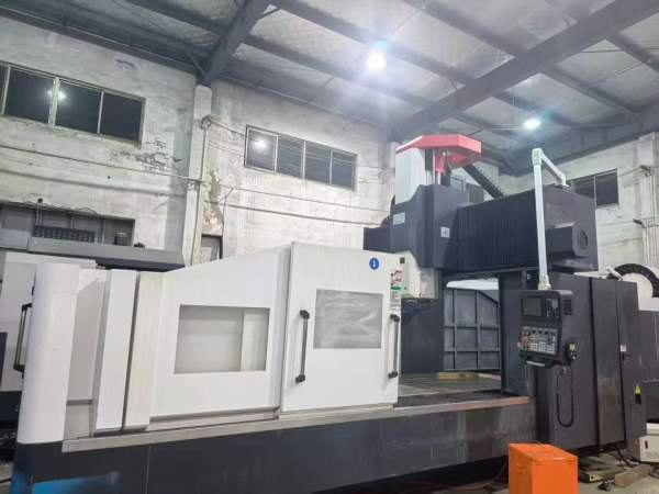 雅力士3317龙门加工中心两线一硬重型光机三菱M80A系统.