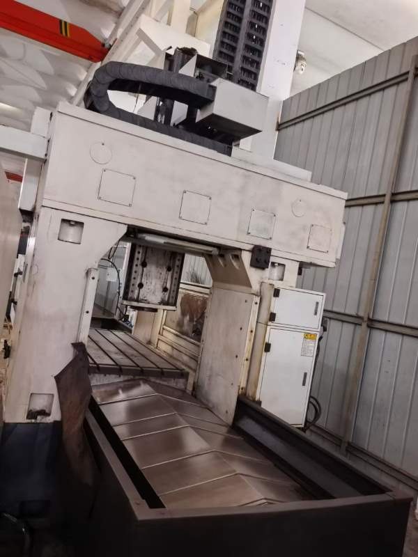 十几万秒杀汉川xk2408a数控龙门铣，三线轨，发那科系.