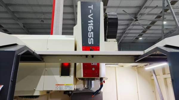 新到一台2023年安装少用台群T-V1165S加工中心，三菱M8.