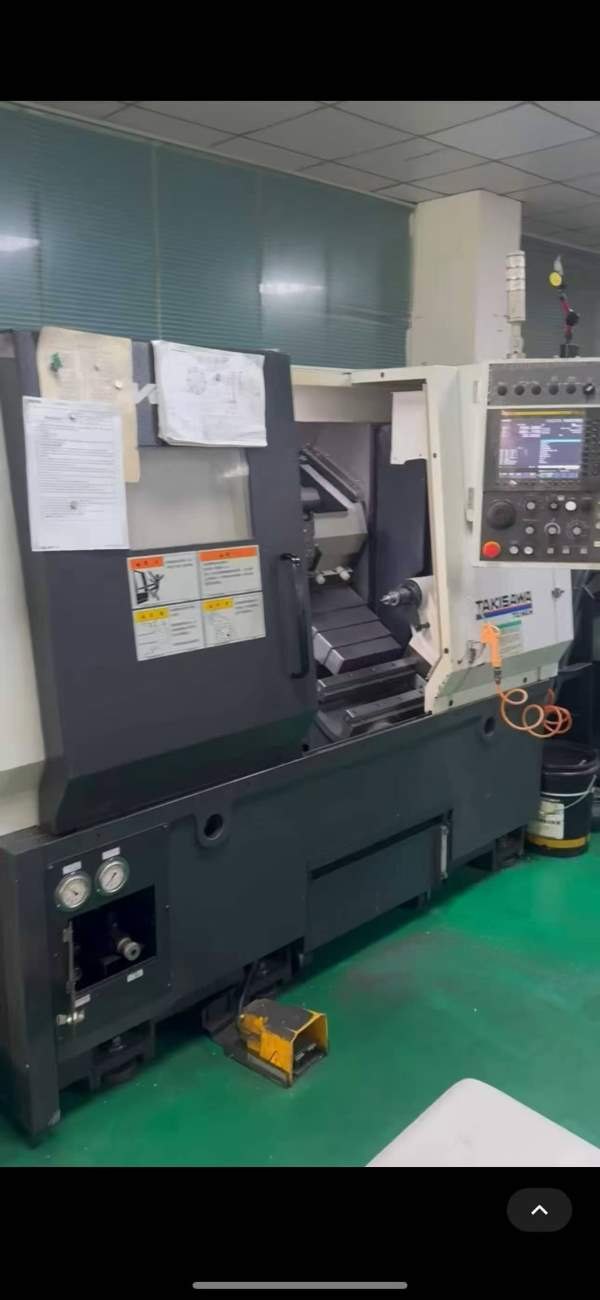 同款二台！台湾泷泽108数控车床，工厂在位机况完美，.