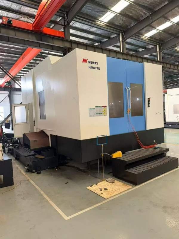 纽威HM80TD双工作台卧加，三轴行程/Y/Z1400/1051/1126.