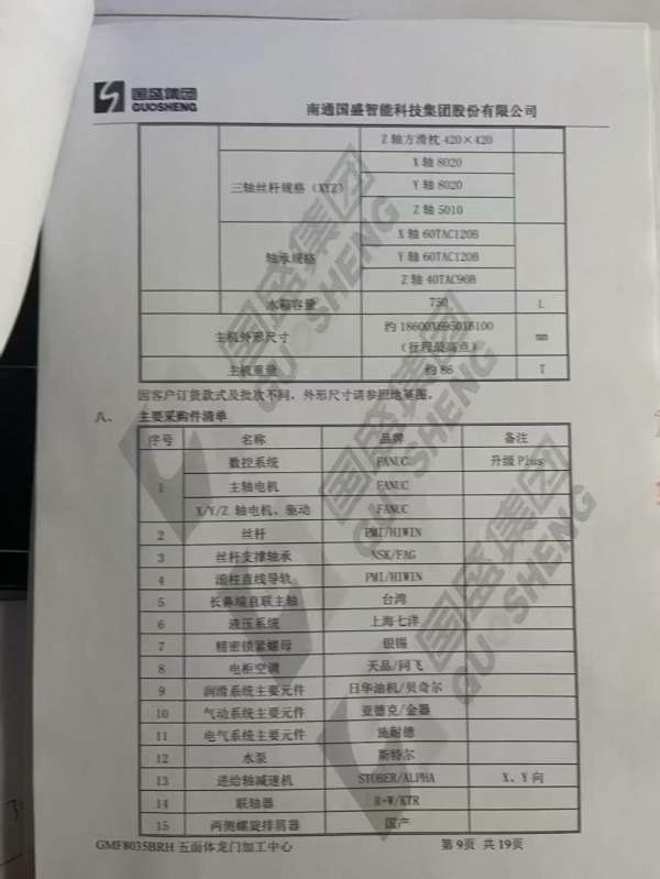在位出售：国盛8米龙门，门宽3.5米，工作台2.5米8米，.
