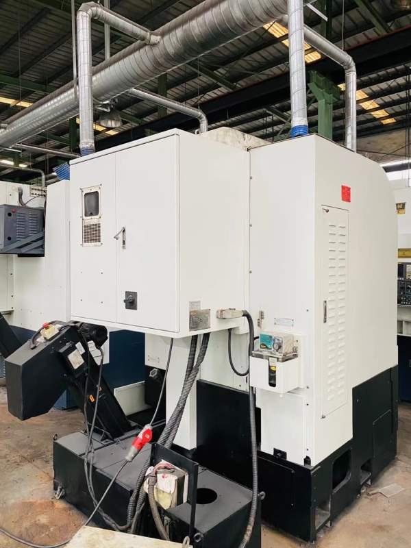 已售4台台湾原装油欣450数控立车，同款还有6台，在位.