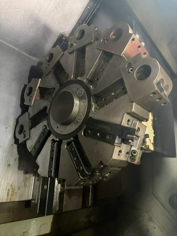 台中v20硬轨机安装少用搭配德国罗姆8寸卡盘，12工位刀.