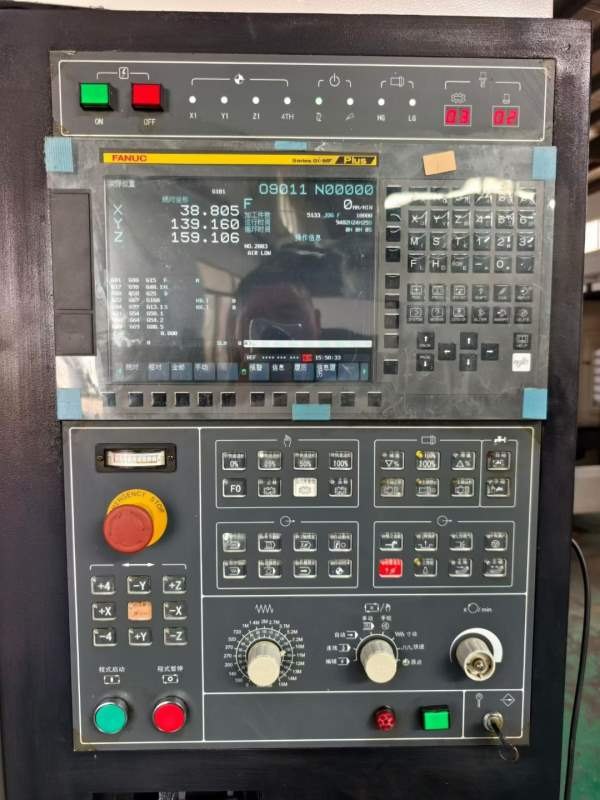 同款2台2022年，台准V11加工中心，法那科mf Plus系统.