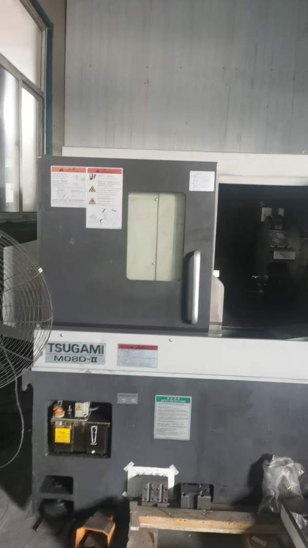 2021年日本津上M08D-II车铣复合，8寸卡盘，12工位刀塔.