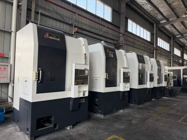 同款4台台湾油机KV-320ES数控立车，带Y轴，旋转径：60.