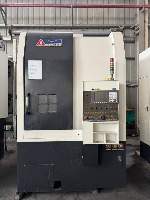 同款4台台湾油机KV-320ES数控立车，带Y轴，旋转径：60.