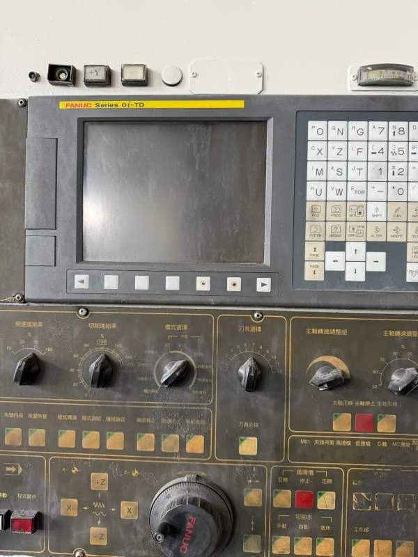 同款4台台湾油机KV-320ES数控立车，带Y轴，旋转径：60.