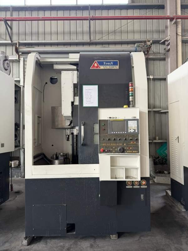 同款4台台湾油机KV-320ES数控立车，带Y轴，旋转径：60.