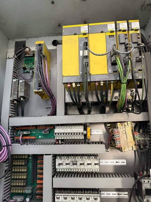 同款4台台湾油机KV-320ES数控立车，带Y轴，旋转径：60.