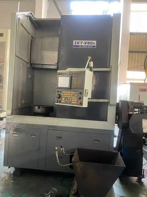 韩国威亚SKT-V80R数控立车X/Z行程880/810mm12工位液压.