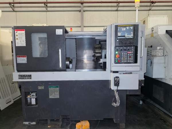 日本津上M08JL5数控车床8寸卡盘、8工位伺服刀塔发那科.