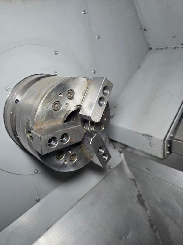 日本津上M08JL5数控车床8寸卡盘、8工位伺服刀塔发那科.