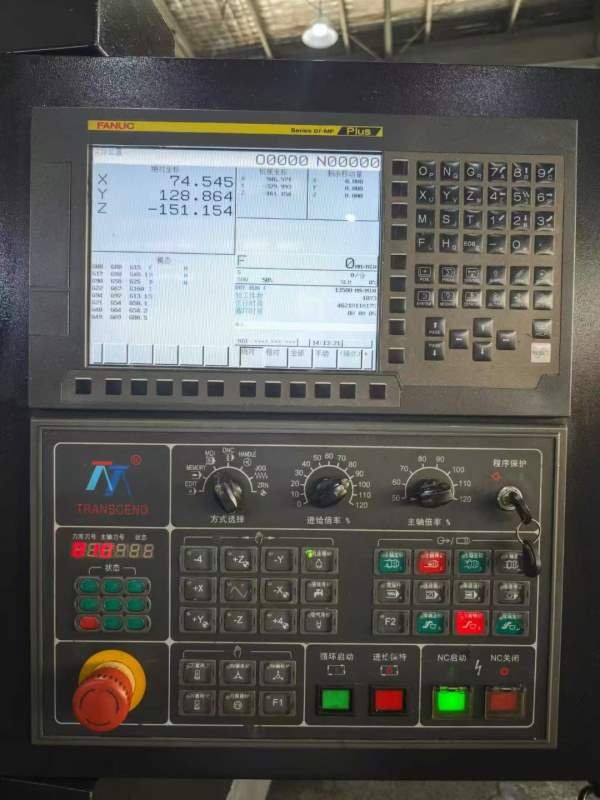 创胜特尔1890数控铣床，可加刀库发那科Plus系统、工作.