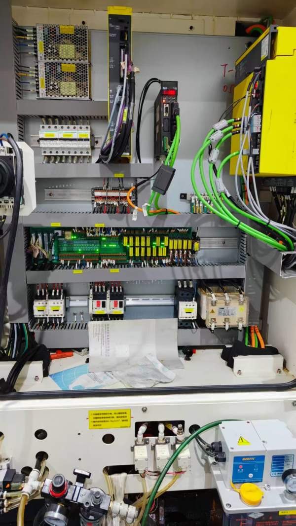 新到一台2021年广东乔峰T16大行程钻攻，发那科OI-MFPl.