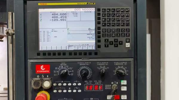 恒昱1160重型加工中心2022年ac.h发那科OI-MFPlus系统.