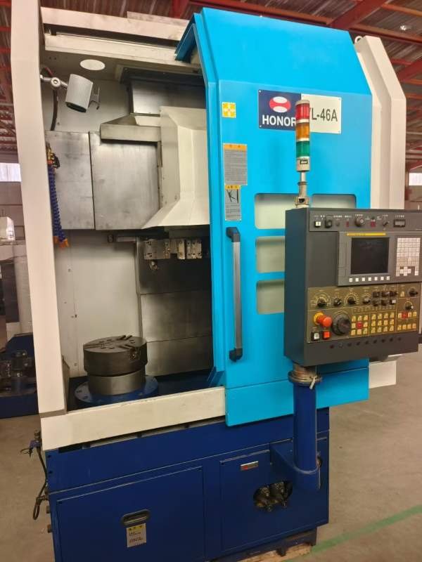 台湾原装荣田460数控立车，同款两台，法兰克TD系统，1.