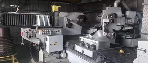 航空发动机主轴数控高精度万能外圆磨，带双端面功能，.