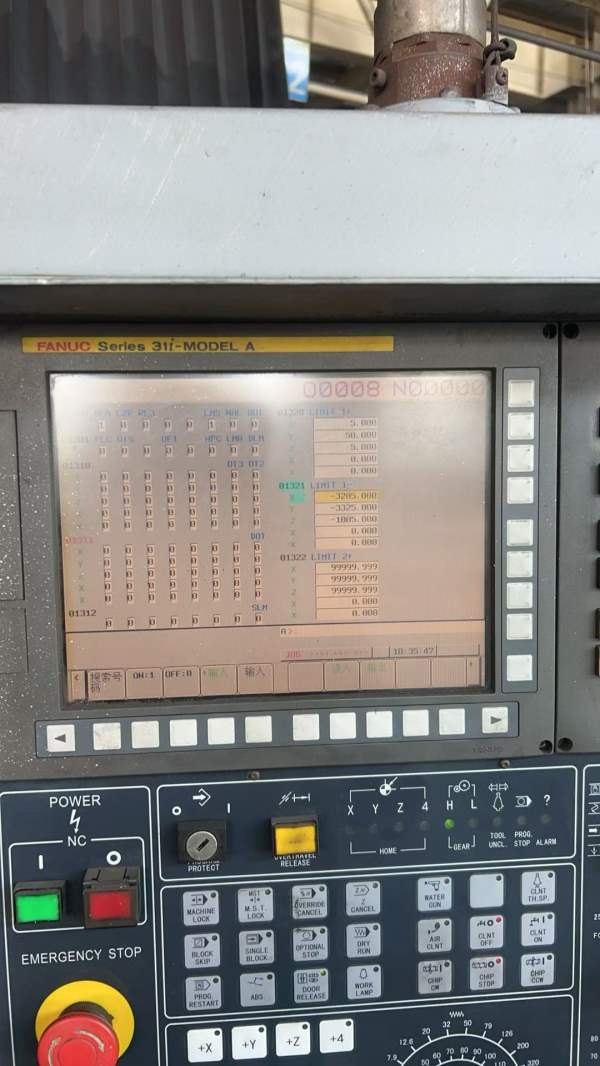 后一台海天3028数控龙门，工作台2000/3000mm，门宽280.