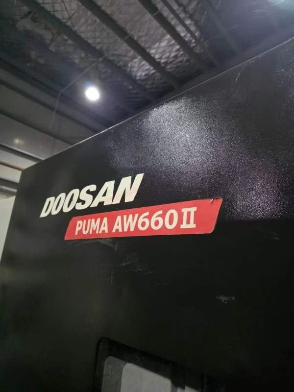 同款两台2016年出厂，斗山PUMA AW660数控车床，车削直.
