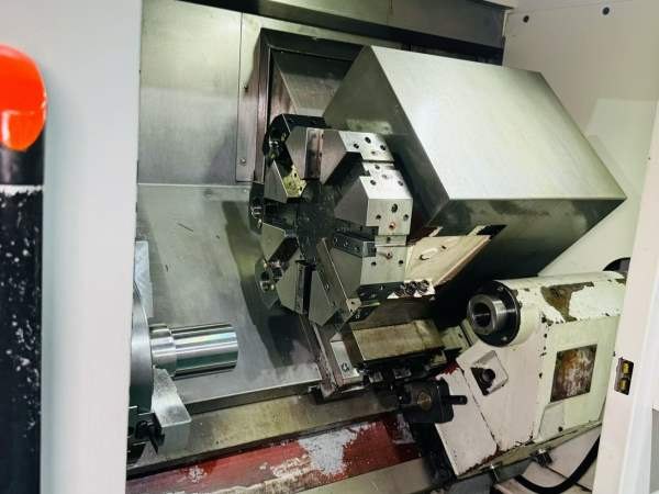 500重型刀塔机9成新22年产云南精机CK-500重型斜轨数控.
