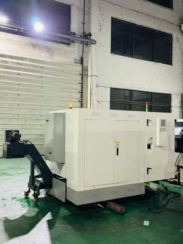 500重型刀塔机9成新22年产云南精机CK-500重型斜轨数控.