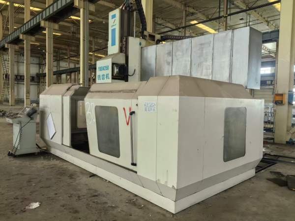 宜春长机YK84250数控铣齿机，西门子系统