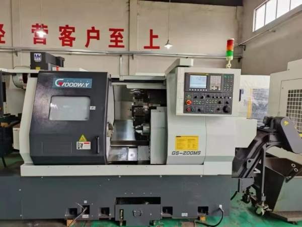 台湾原装程泰GS-200MS车铣复合2016年，发那科OI-TF系.