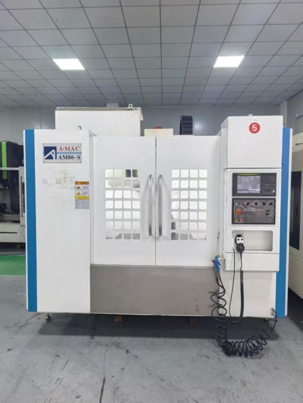 南京阿迈科855立式加工中心三轴滚柱导轨.重型光机发那.