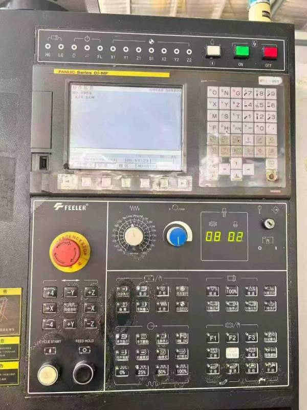 台湾友佳FV-800A立式加工中心2台、两线一硬、主轴转速.